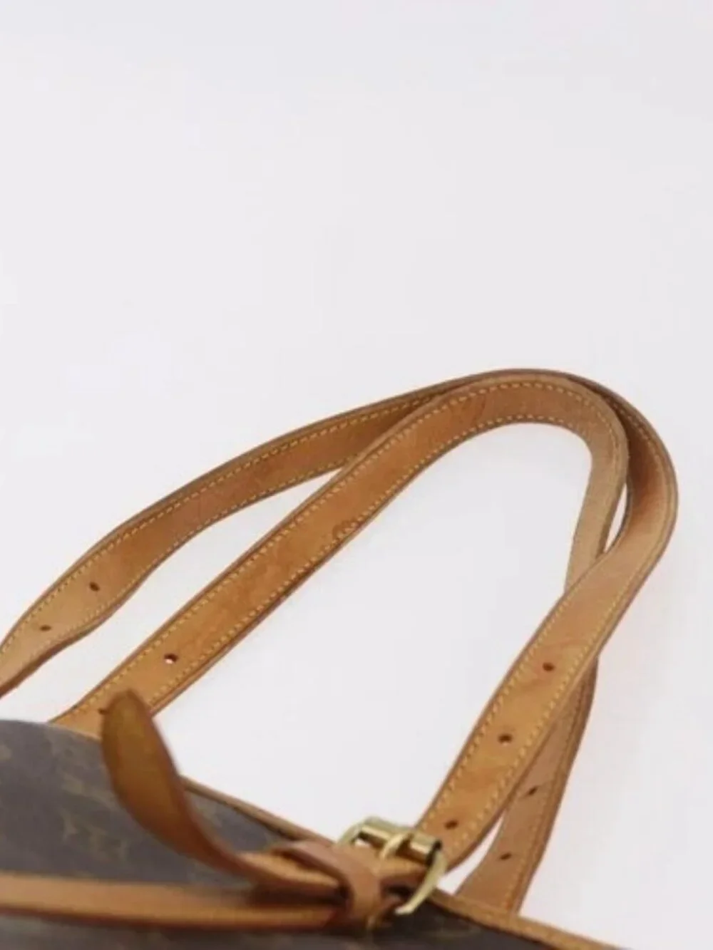 LOUIS VUITTON Monogram Bucket GM Shoulder Bag M42236 LV Auth BA13423